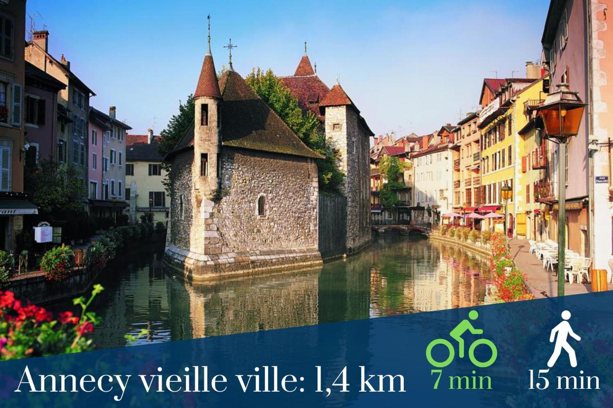 Homey Tidy - New / Proche Centre Annecy / Parking Gratuit / Logement Entierement Equipe Ngoại thất bức ảnh